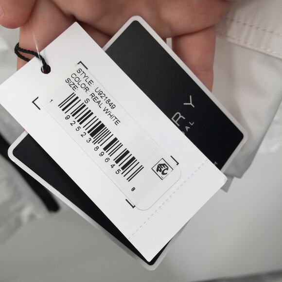 Laundry by Shelli Segal Anorak Coat Jacket Hooded Zip Up White SZ Small NEW - Picture 6 of 8